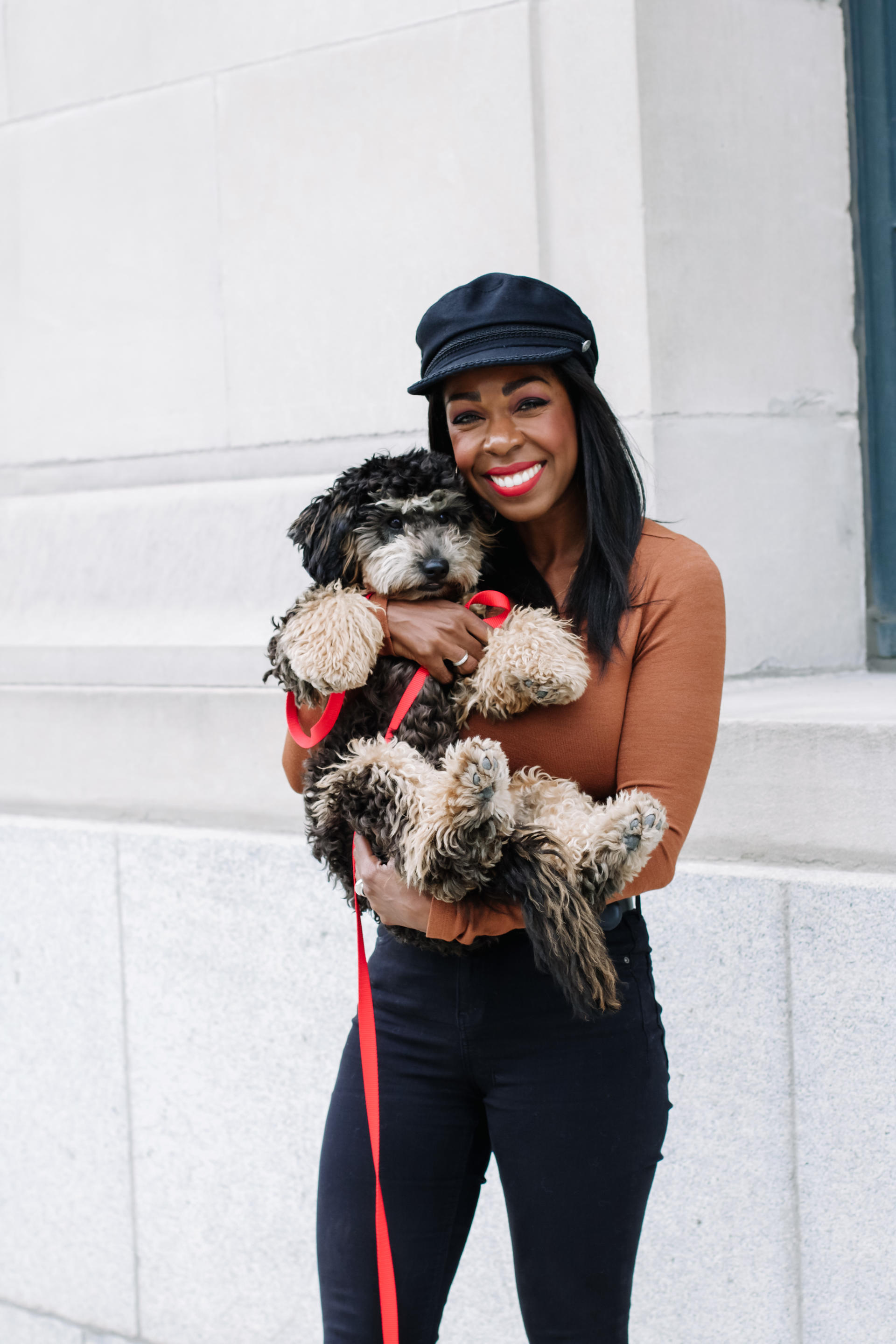 Meet Reese, My Bernedoodle Puppy | Style Domination by Dominique Baker