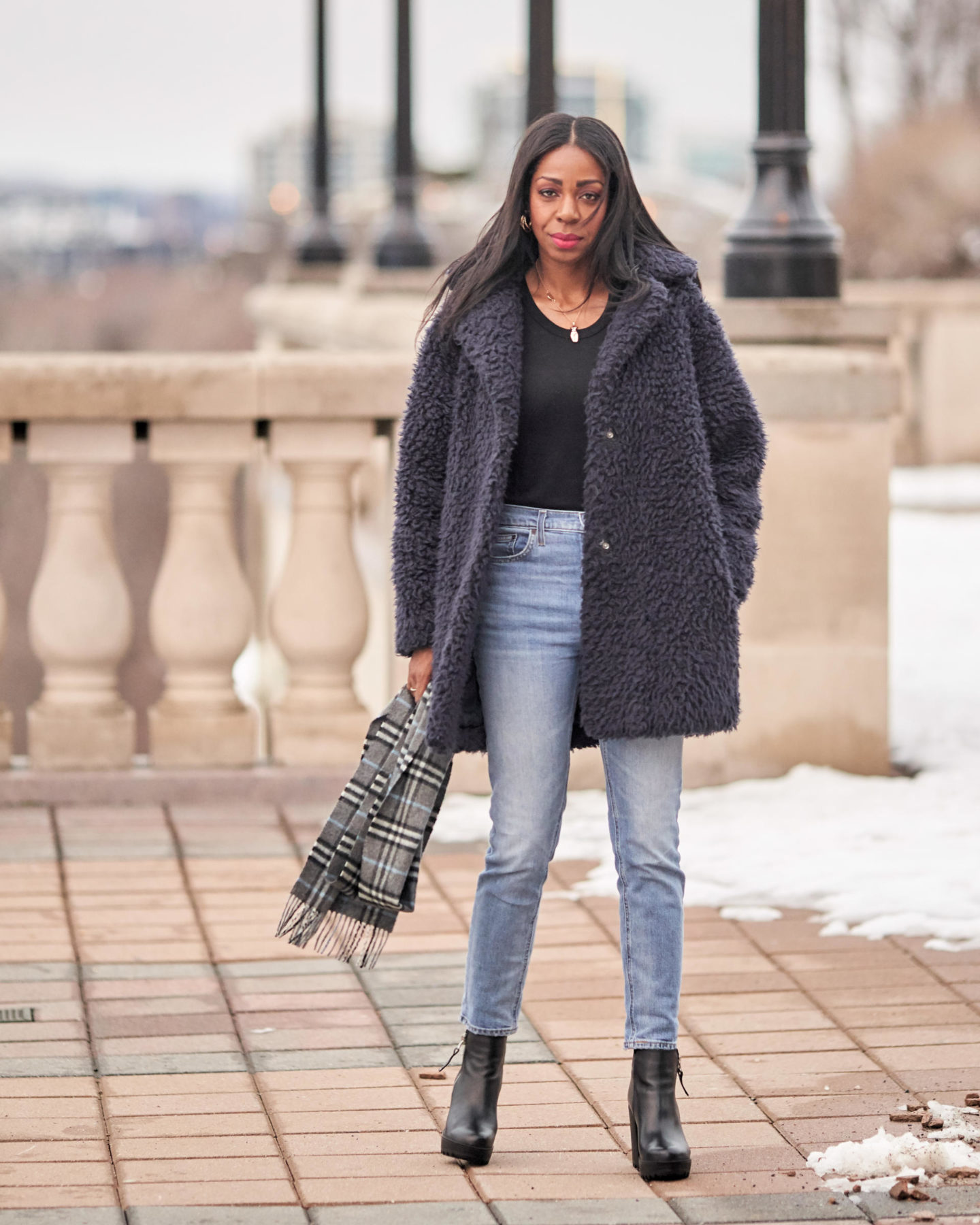 How To Style A Teddy Coat 101 | Style Domination by Dominique Baker